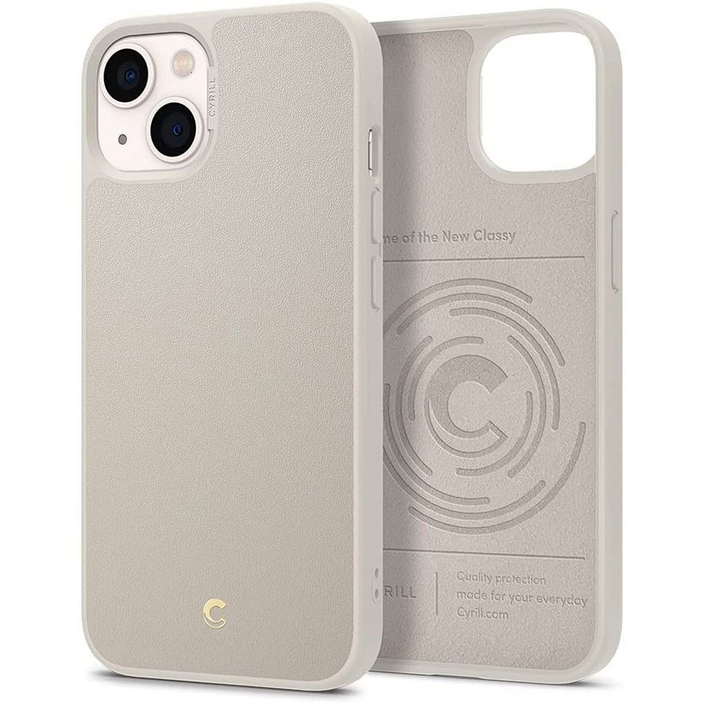 Spigen nak�adka Cyrill Leather Brick Apple iPhone 13