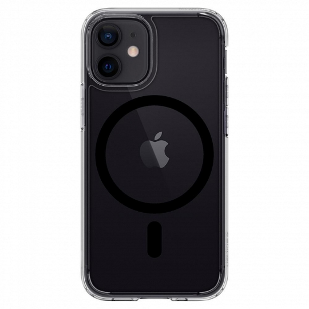 Spigen nakadka Hybrid Mag MagSafe czarna Apple iPhone 12 Mini / 3