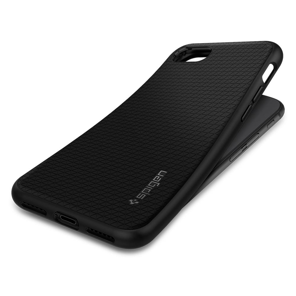 Spigen nakadka Liquid Air czarna Apple iPhone SE 2020 / 3