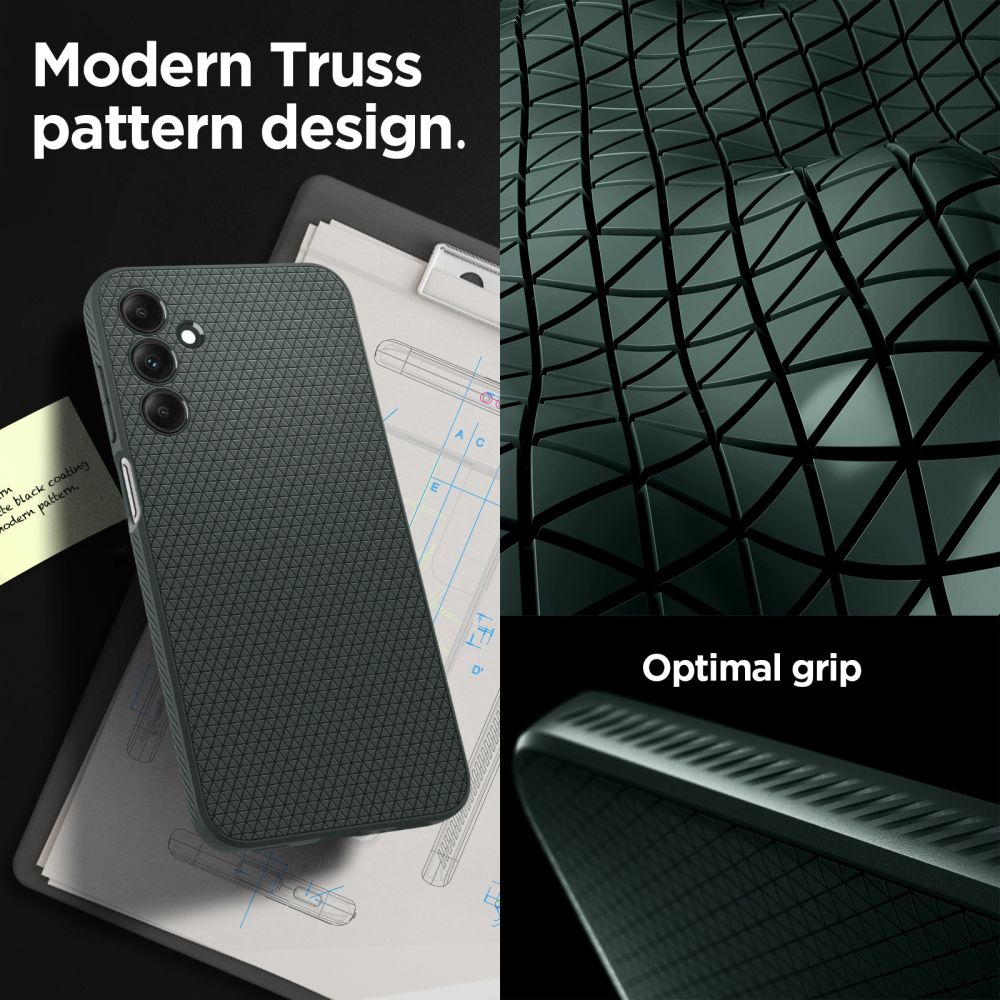 Spigen nak�adka Liquid Air zielona Samsung Galaxy A15 5G / 12