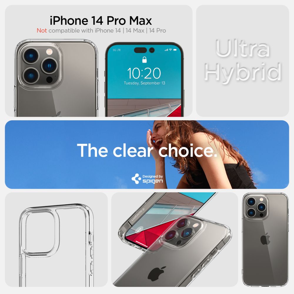 Spigen nakadka Liquid Crystal Apple iPhone 14 Pro / 7