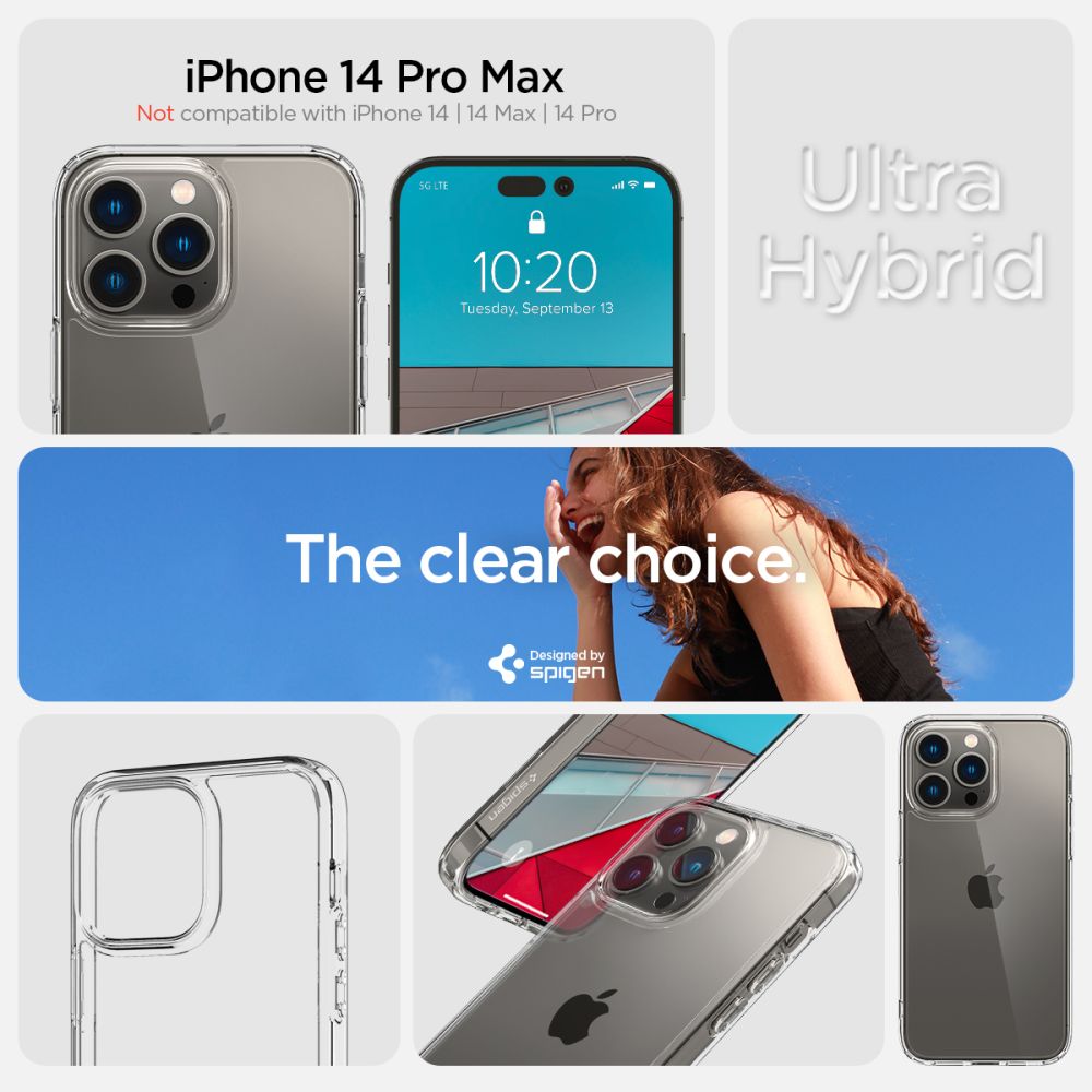 Spigen nak�adka Liquid Crystal Apple iPhone 14 Pro / 7