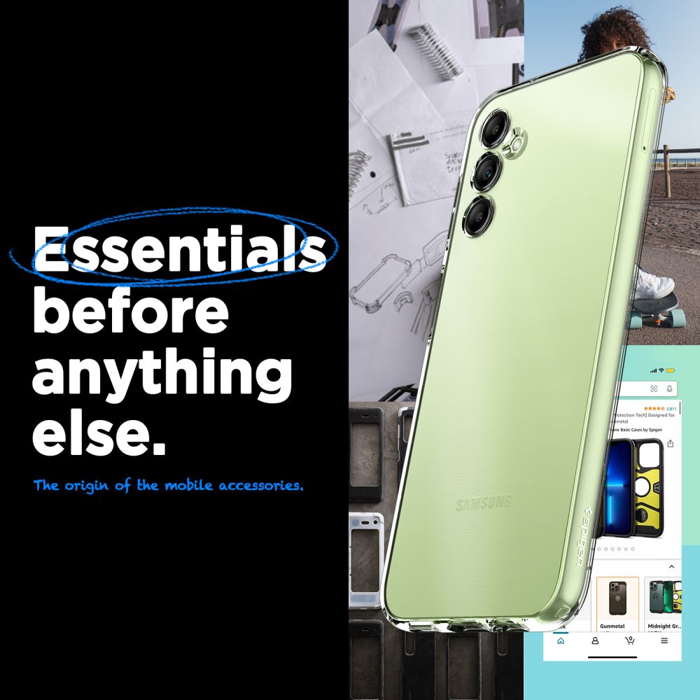 Spigen nak�adka Liquid Crystal Samsung Galaxy A14 5G / 5