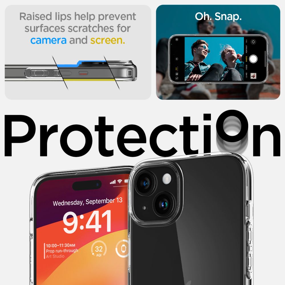 Spigen nak�adka Liquid Crystal Apple iPhone 15 / 11