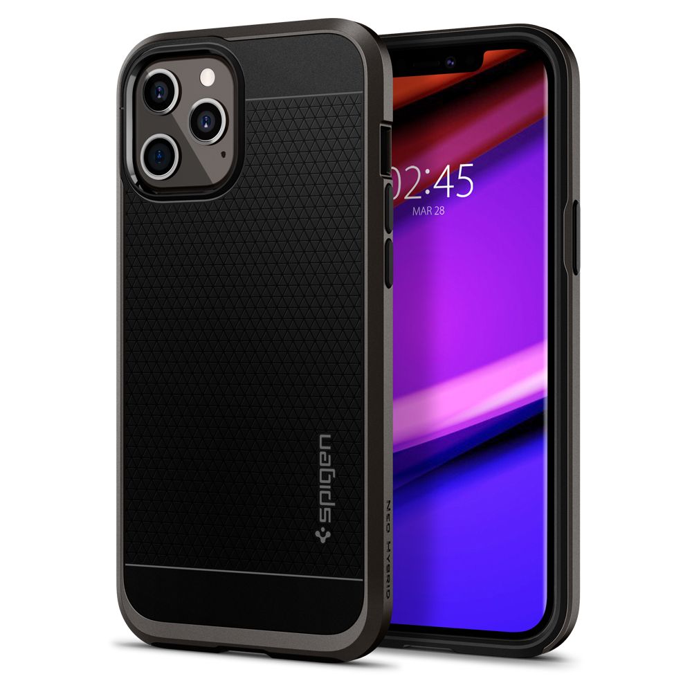Spigen nak�adka Neo Hybrid czarna Apple iPhone 12 Pro