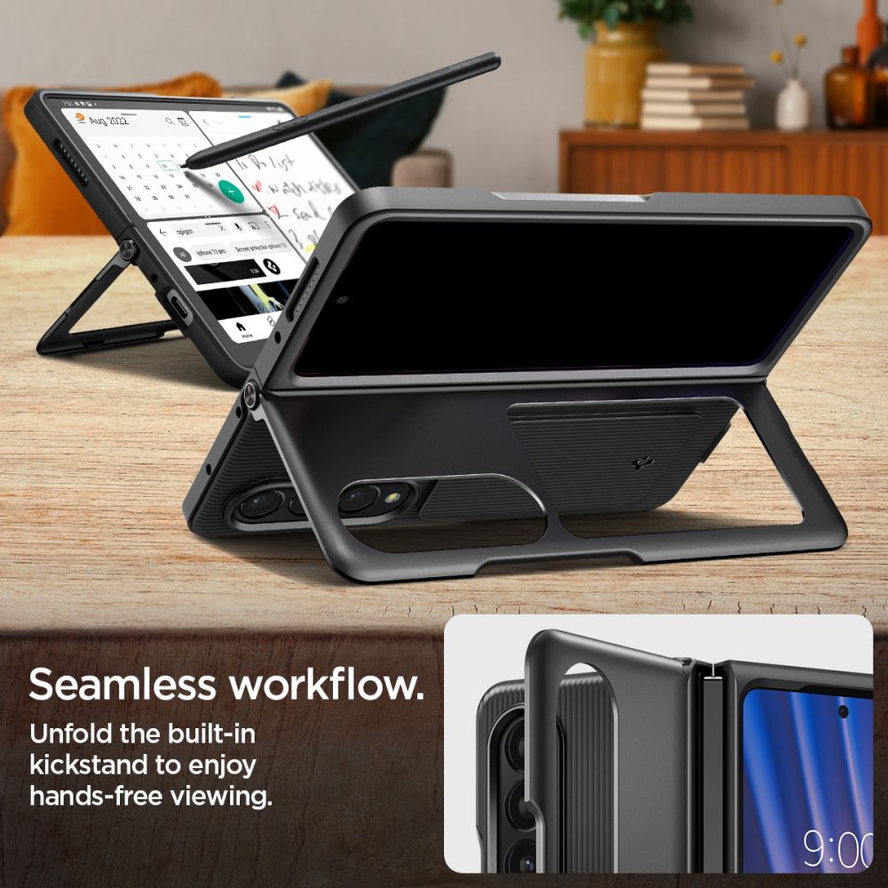 Spigen nakadka Neo hybrid S czarna Samsung Galaxy Z Fold 4 / 2