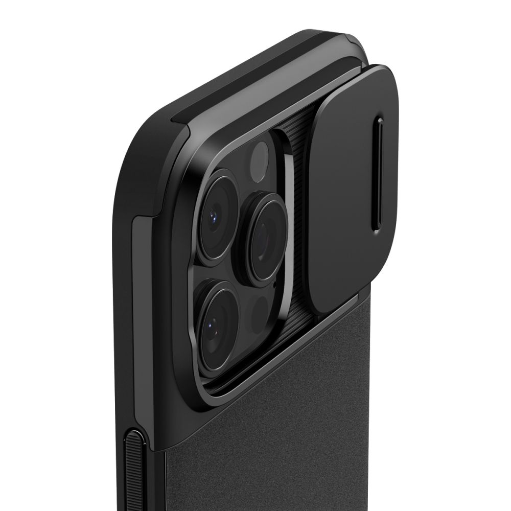 Spigen nak�adka Optik Armor Mag MagSafe czarny Apple iPhone 16 Pro / 6