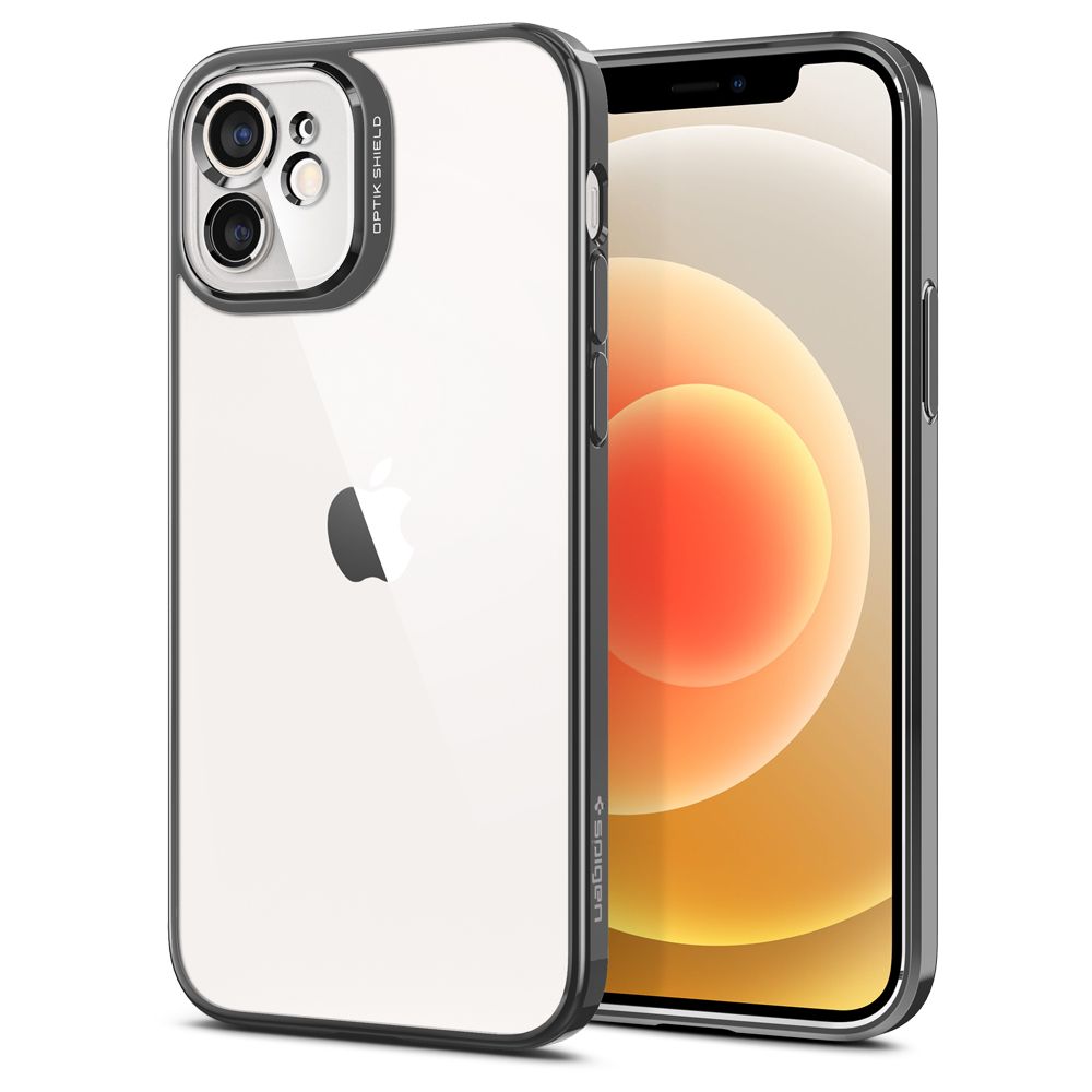 Spigen nak�adka Optik Crystal szara Apple iPhone 12