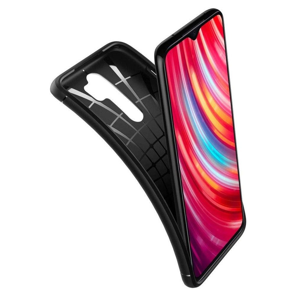 Spigen nak�adka Rugged Armor black Xiaomi Redmi Note 8 Pro / 4