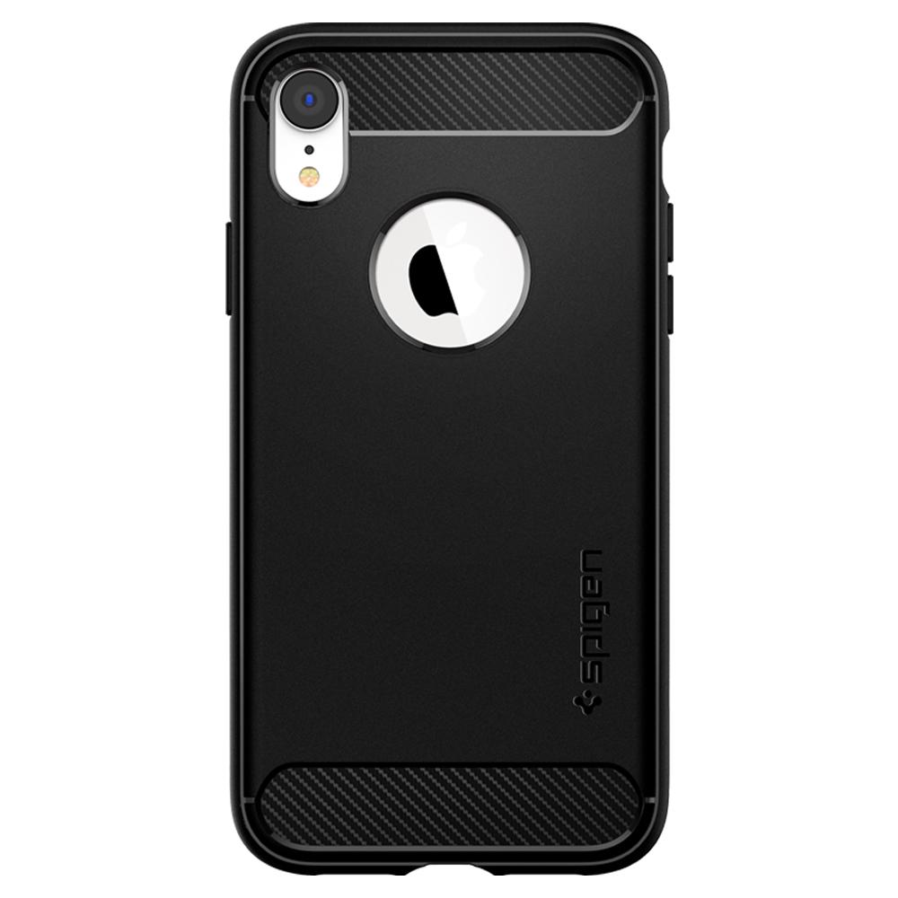 Spigen nak�adka Rugged Armor czarna Xiaomi Redmi Note 9T 5G / 4