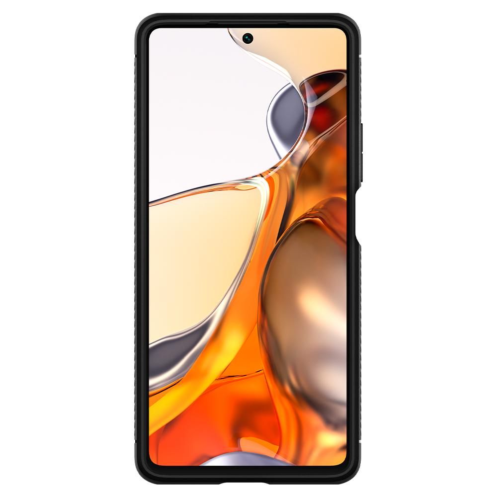 Spigen nak�adka Rugged Armor czarna Xiaomi 11T Pro 5G / 9