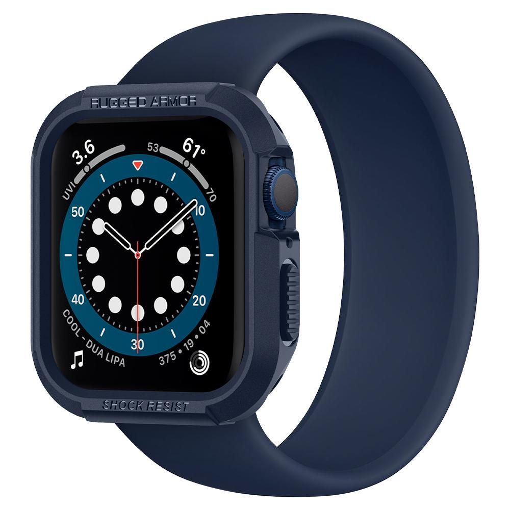 Spigen nak�adka Rugged Armor do Apple Watch 4 / 5 / 6 / SE 44 mm niebieski