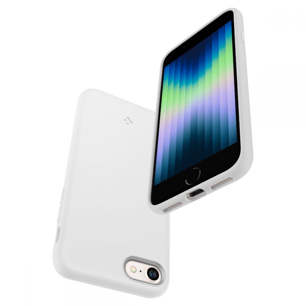 Spigen nakadka Silicone Fit biaa Apple iPhone SE 2020 / 2