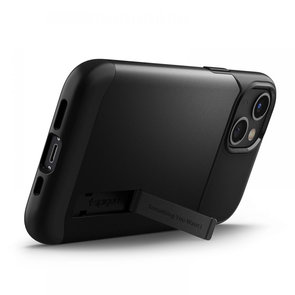 Spigen nak�adka Slim Armor czarna Apple iPhone 13 / 3