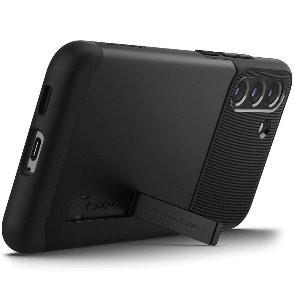 Spigen nak�adka Slim Armor czarna Samsung Galaxy S22 / 3