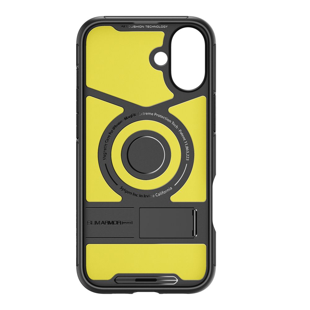 Spigen nak�adka Slim Armor Mag MagSafe czarny Apple iPhone 16 / 6