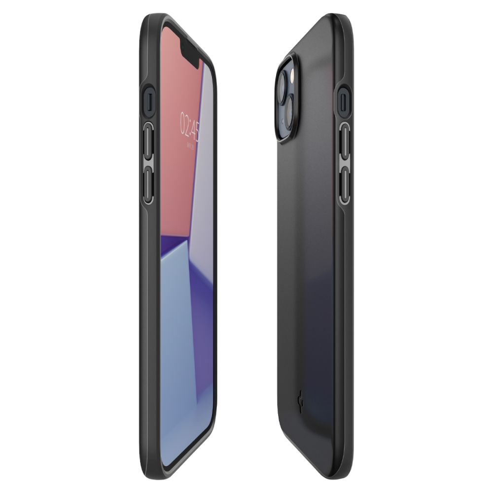 Spigen nakadka Thin Fit czarna Apple iPhone 14 Max / 5