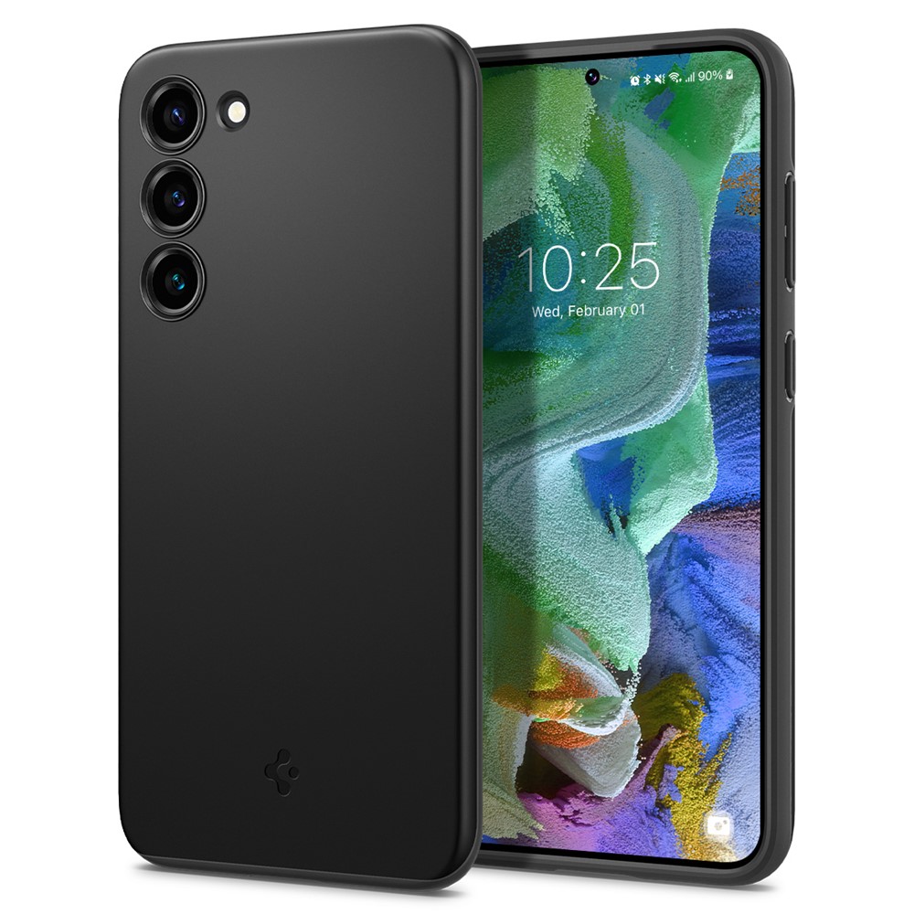 Spigen nak�adka Thin Fit czarna Samsung Galaxy S23