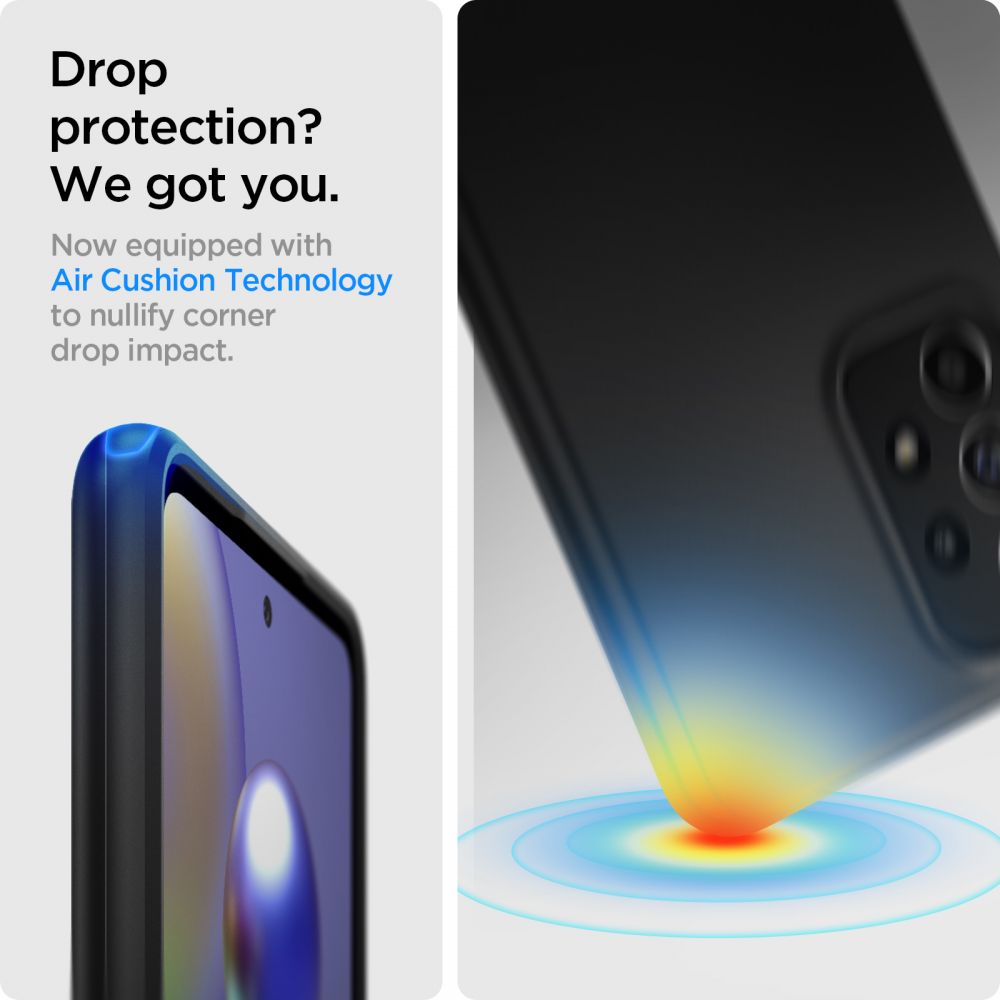 Spigen nak�adka Thin Fit czarny Samsung Galaxy A53 5G / 5