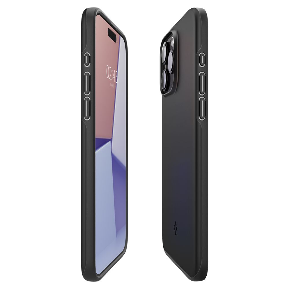 Spigen nakadka Thin Fit czarny Apple iPhone 15 Pro Max / 7
