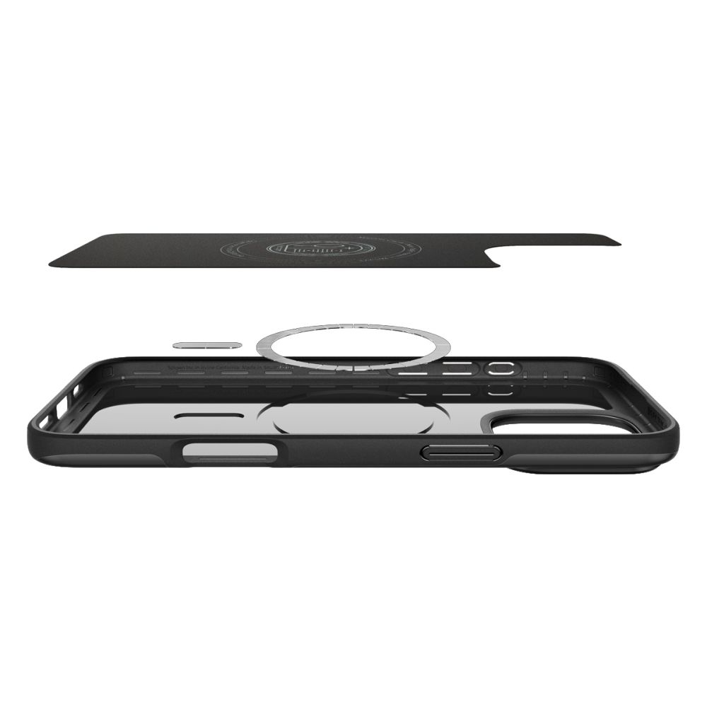 Spigen nak�adka Thin Fit Mag MagSafe czarny Apple iPhone 16 Pro / 5
