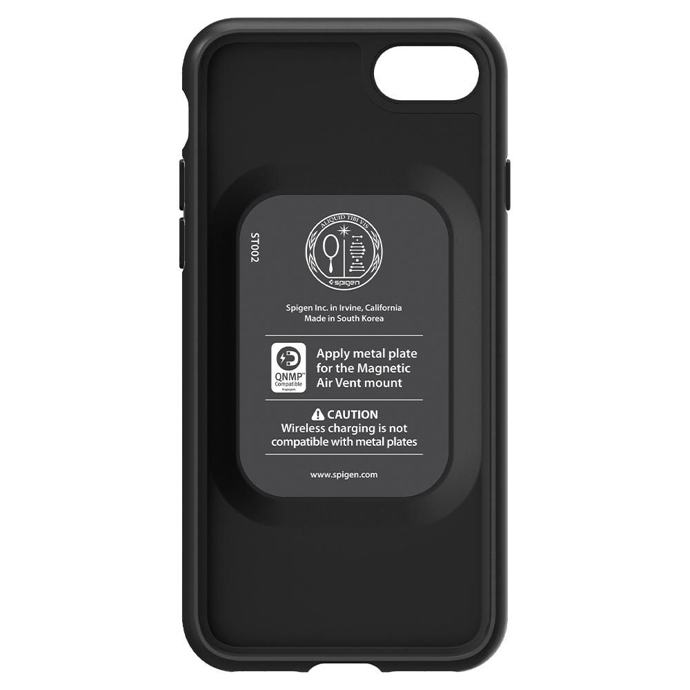 Spigen nakadka Thin Fit Pro czarna Apple iPhone SE 2020 / 2
