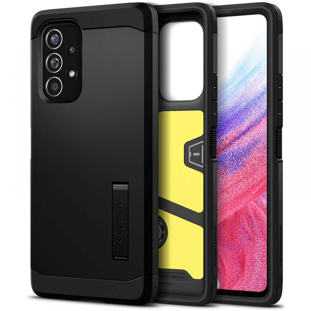 Spigen nak�adka Tough Armor czarny Samsung Galaxy A53 5G