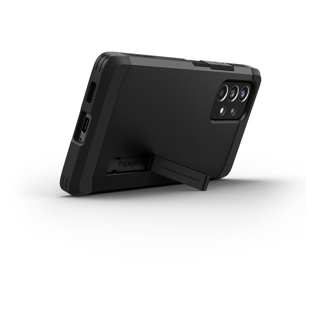 Spigen nak�adka Tough Armor czarny Samsung Galaxy A53 5G / 6