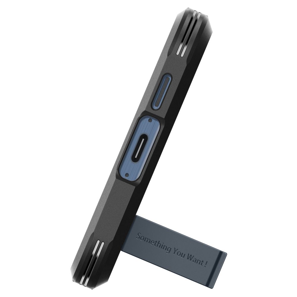 Spigen Nak�adka Tough Armor czarny Samsung Galaxy A55 5G / 7