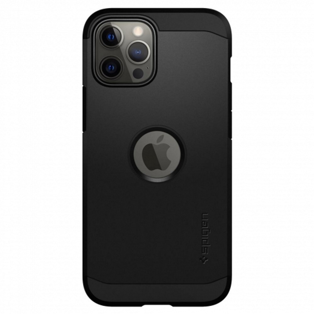 Spigen nak�adka Tough Armor Mag MagSafe czarna Apple iPhone 12 Pro / 3