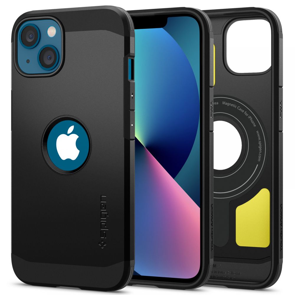 Spigen nak�adka Tough Armor Mag Magsafe czarna Apple iPhone 13