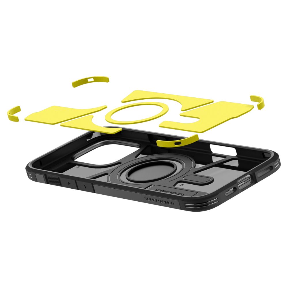 Spigen nak�adka Tough Armor Mag MagSafe czarny Apple iPhone 16 Pro / 6