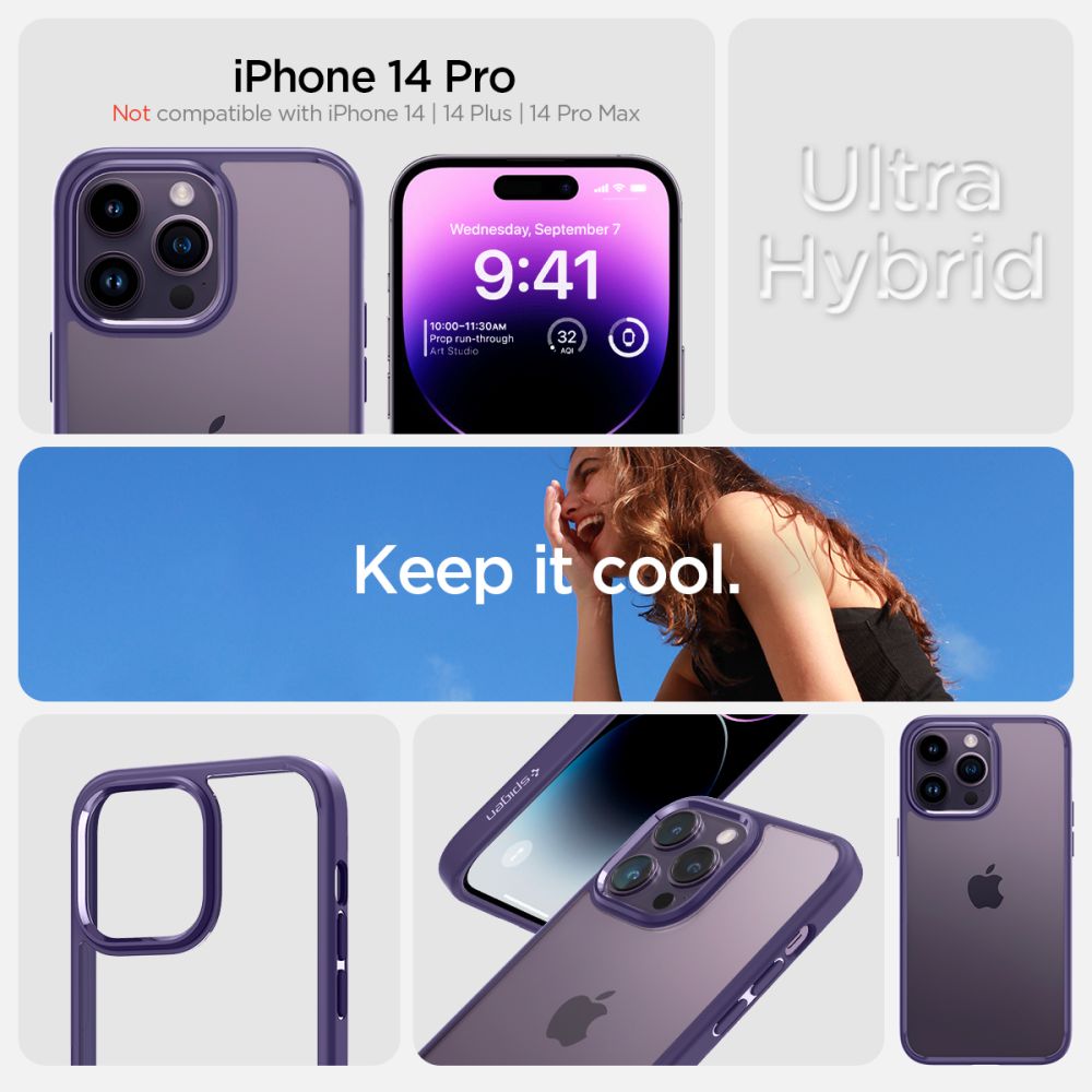 Spigen nakadka Ultra Hybrid Apple iPhone 14 Pro / 9