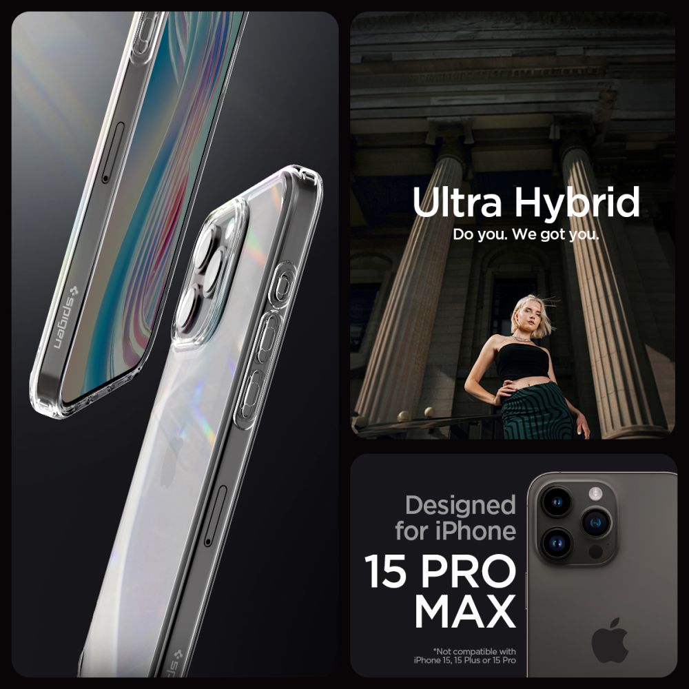 Spigen nak�adka Ultra Hybrid Apple iPhone 15 Pro Max / 10