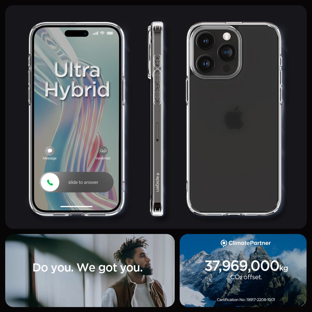 Spigen nakadka Ultra Hybrid Apple iPhone 15 Pro Max / 12