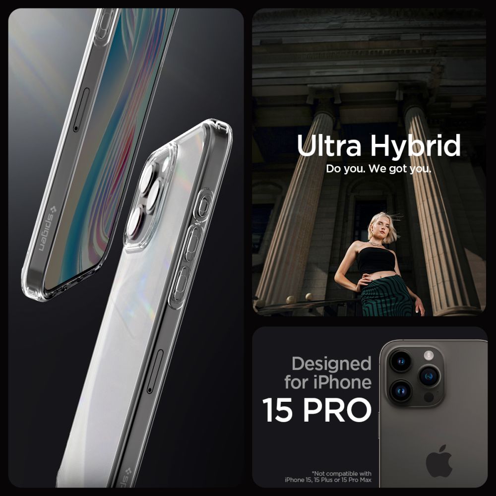 Spigen nakadka Ultra Hybrid Apple iPhone 15 Pro Max / 7