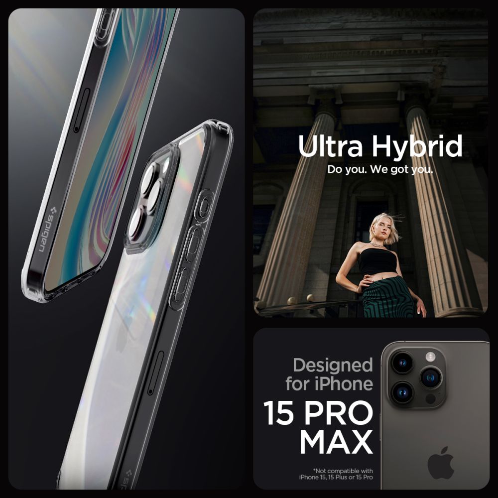 Spigen nak�adka Ultra Hybrid Apple iPhone 15 Pro Max / 10
