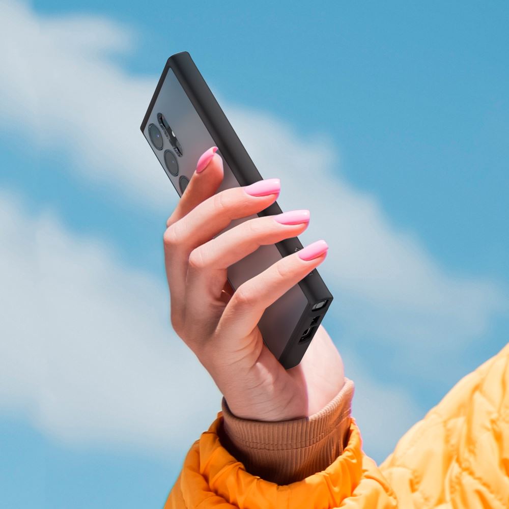 Spigen nak�adka Ultra Hybrid black Samsung Galaxy S23 Ultra / 4