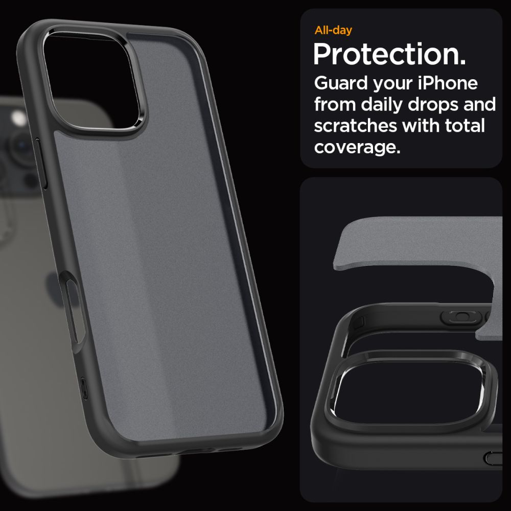 Spigen nak�adka Ultra Hybrid black Apple iPhone 16 Pro Max / 12