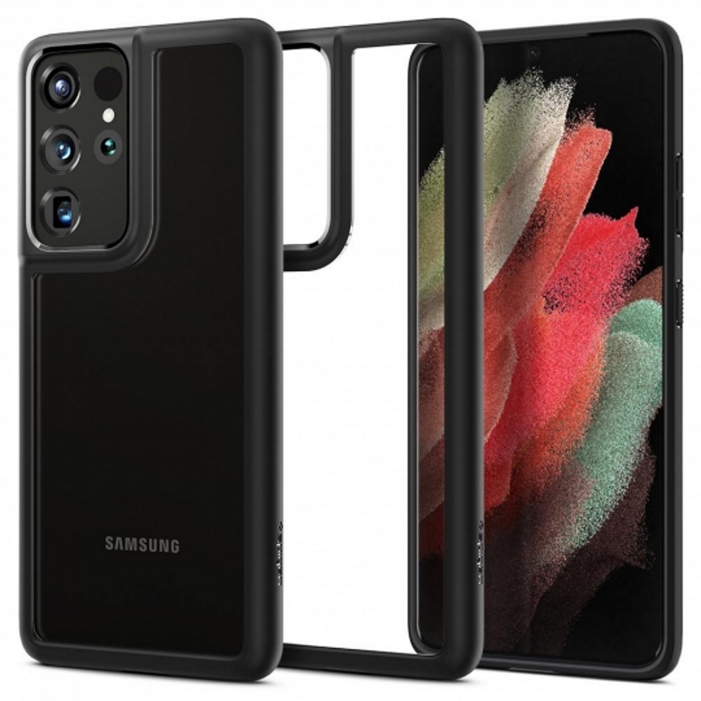 Spigen nakadka Ultra Hybrid czarna Samsung Galaxy A21s / 2