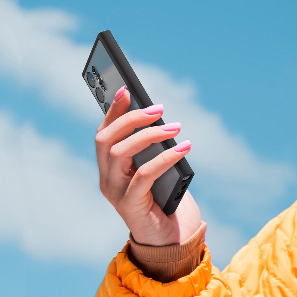 Spigen nak�adka Ultra Hybrid czarna Samsung Galaxy S23 Ultra / 12