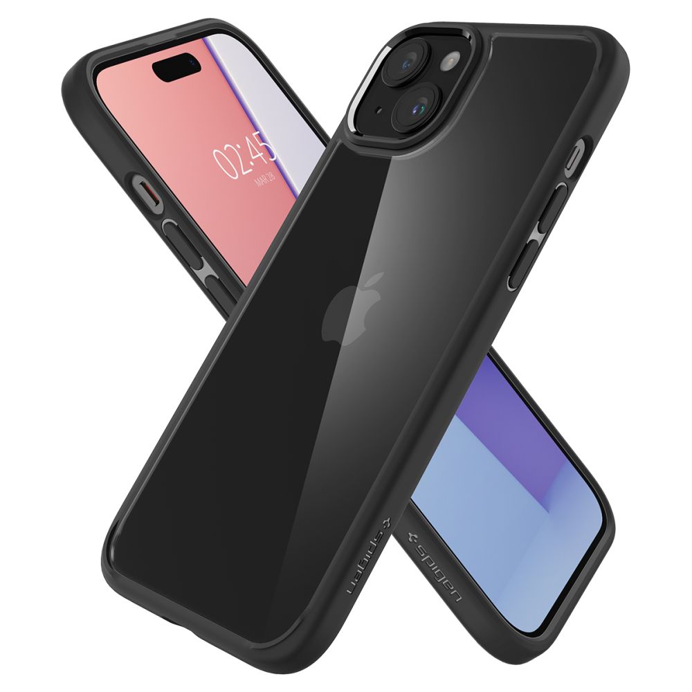 Spigen nak�adka Ultra Hybrid czarny Apple iPhone 15 Plus / 7