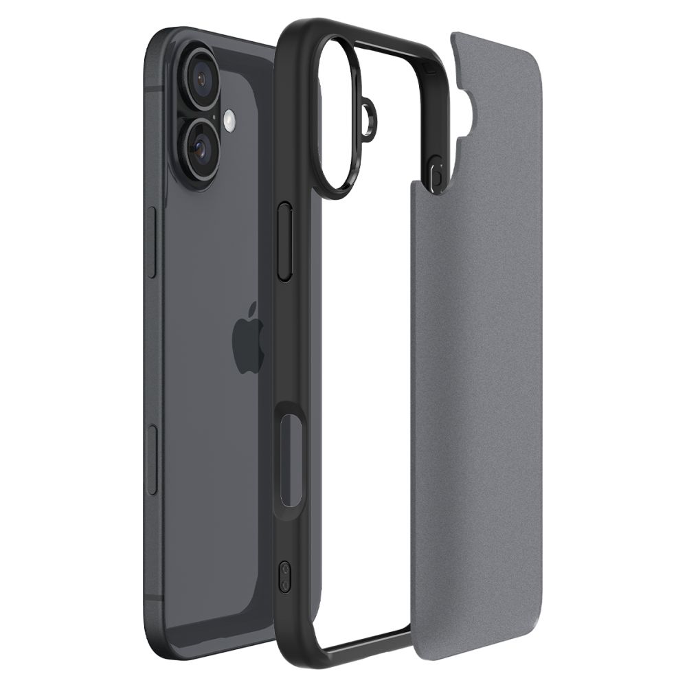 Spigen nak�adka Ultra Hybrid czarny Apple iPhone 16 / 8