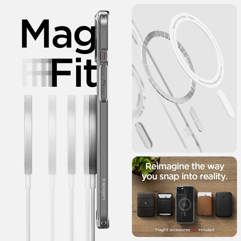 Spigen nakadka Ultra Hybrid Mag Magsafe Apple iPhone 15 / 11