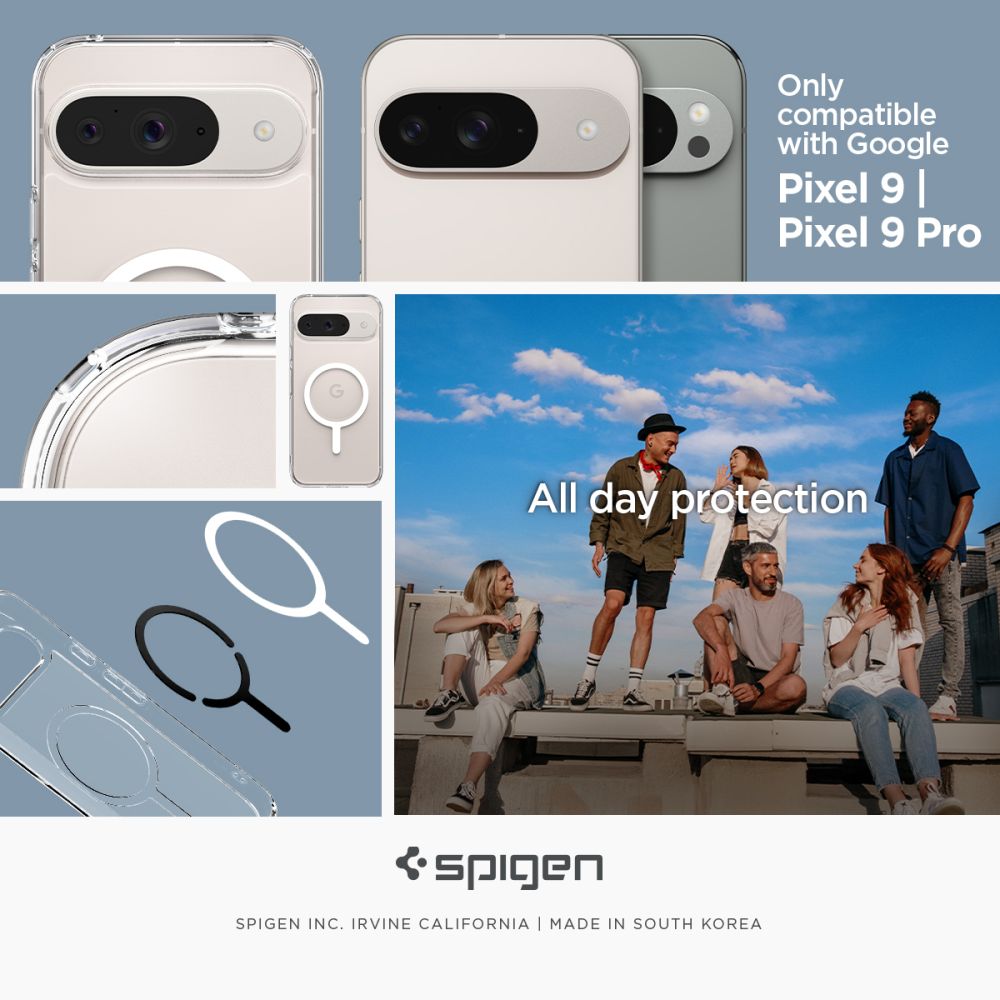 Spigen nak�adka Ultra Hybrid OneTap Ring MagSafe Google Pixel 9 pro / 8