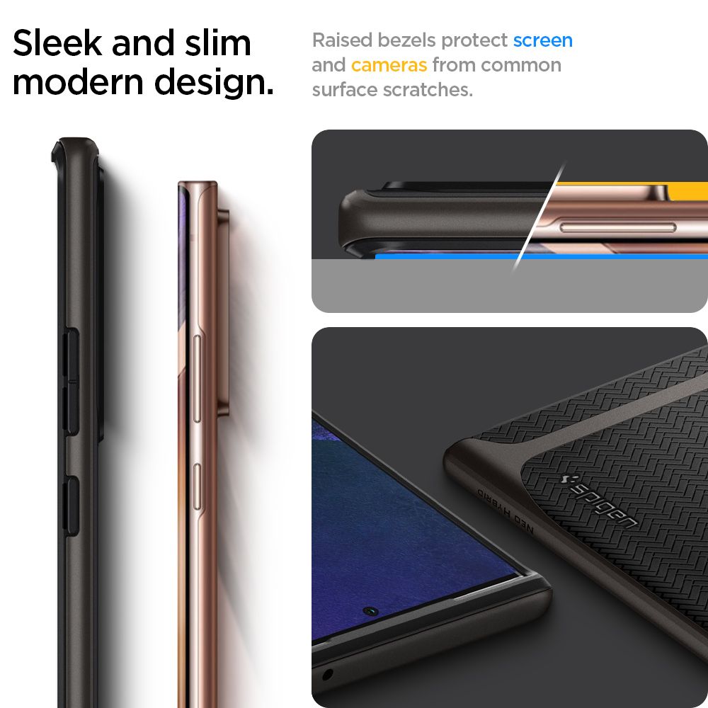 Spigen Neo Hybrid Gunmetal Samsung Galaxy Note 20 Ultra / 10