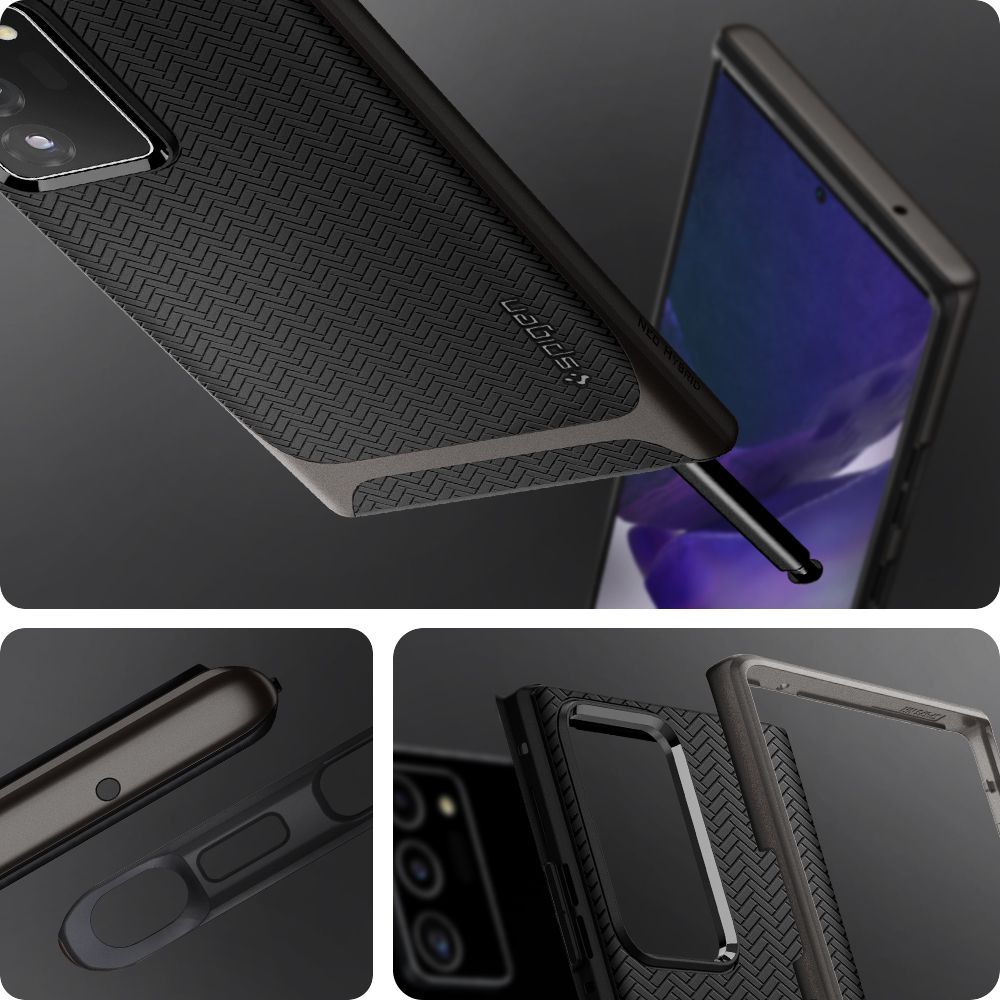Spigen Neo Hybrid Gunmetal Samsung Galaxy Note 20 Ultra / 8 Spigen Neo Hybrid Gunmetal Samsung Galaxy Note 20 Ultra / 8