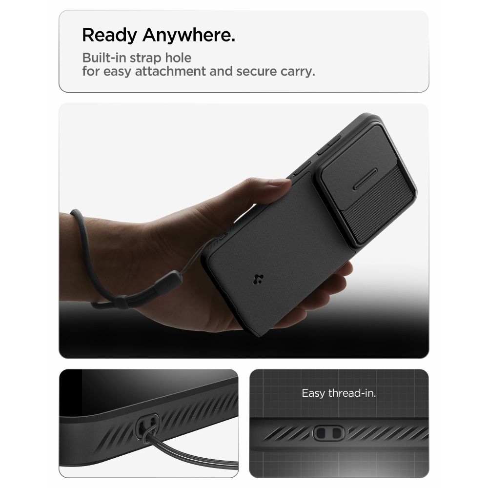 Spigen Optik Armor czarne Samsung Galaxy S26 Ultra / 9