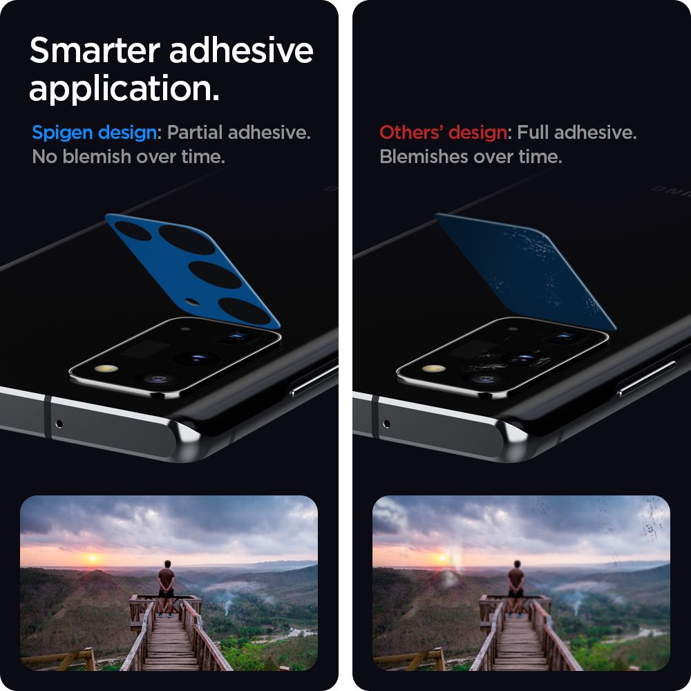 Spigen Optik.tr Camera Lens Czarne Samsung Galaxy Note 20 / 4