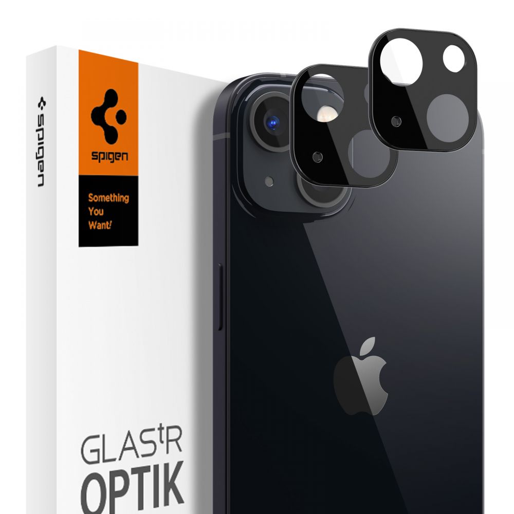 Spigen Optik.TR camera protector 2-PACK black Apple iPhone 13 / 3